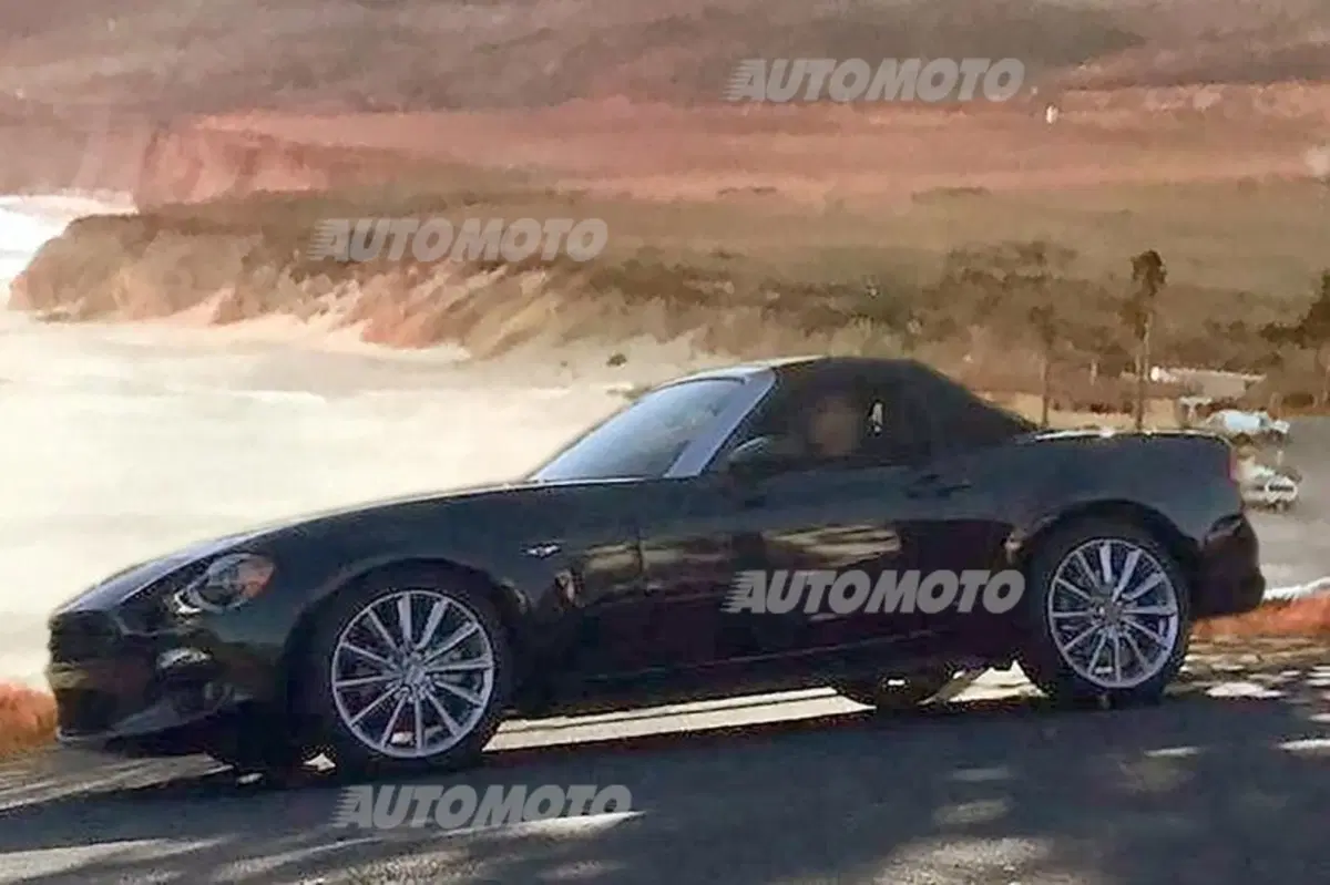Fiat 124 Spider: le foto in anteprima