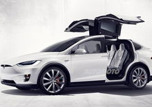 Tesla Model X, ecco la versione di serie