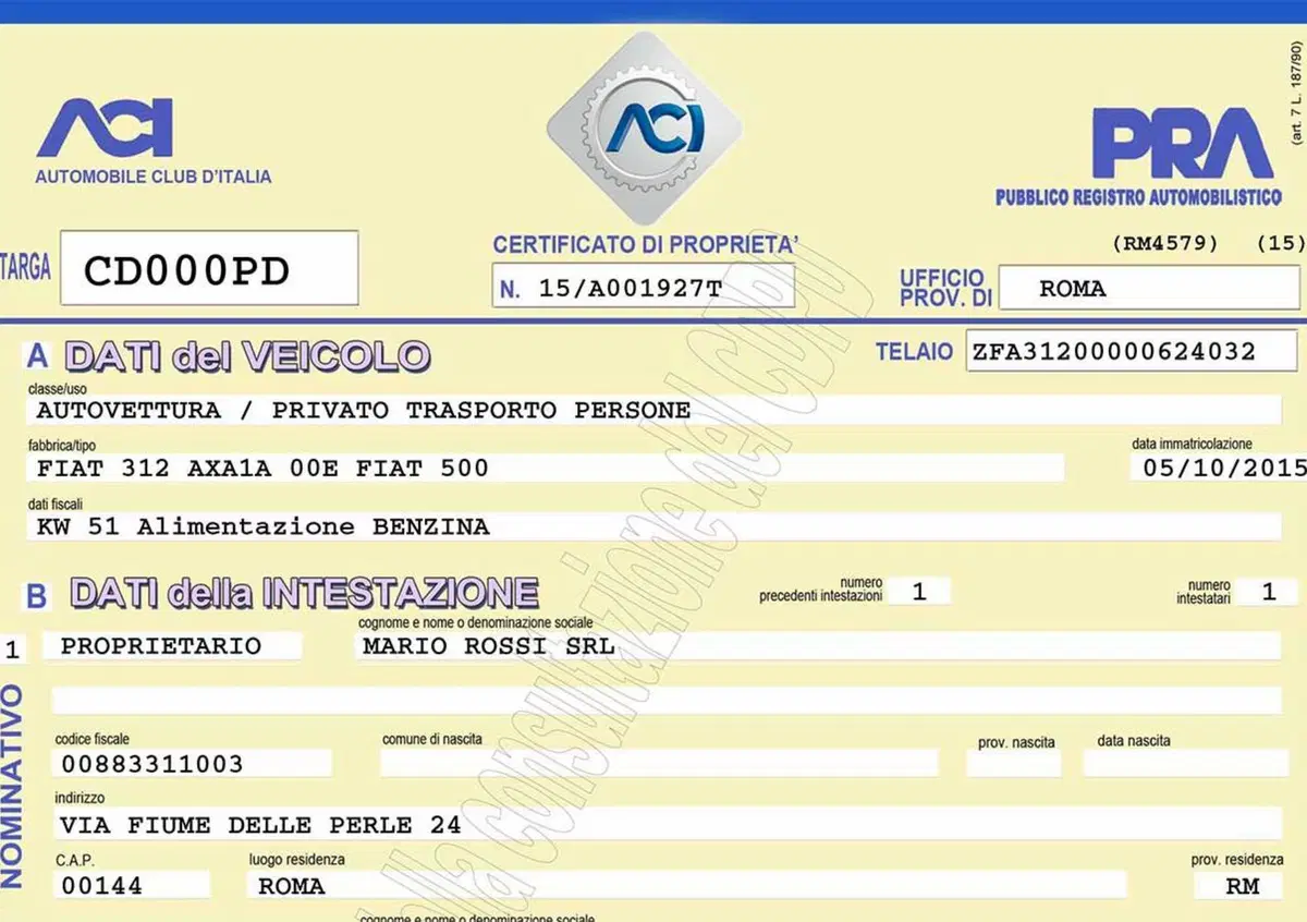 Certificato di propriet&agrave; digitale: la "mossa" di ACI per salvare il PRA?