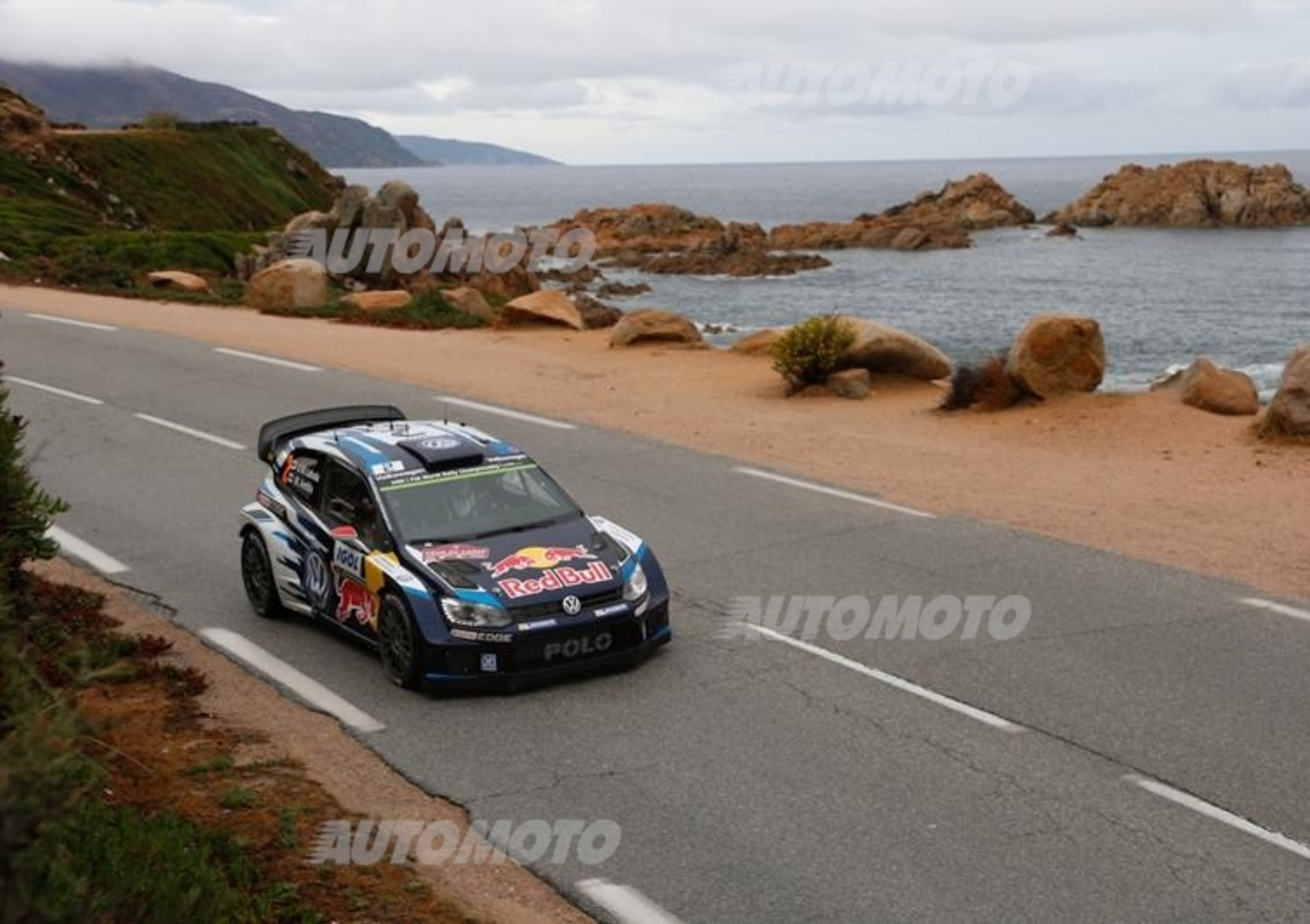 WRC Corsica. Day 2, avanti Latvala (VW Polo R)