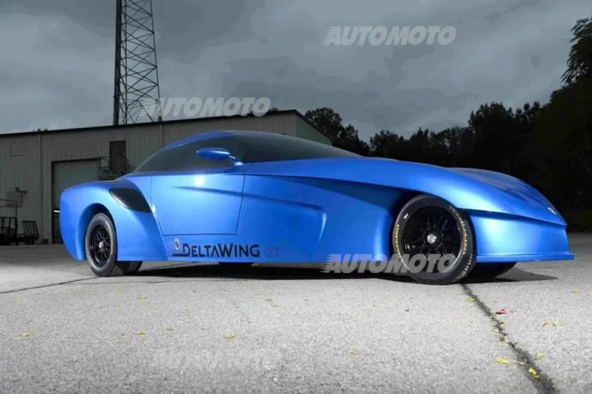 DeltaWing GT, l'“auto freccia” diventa stradale