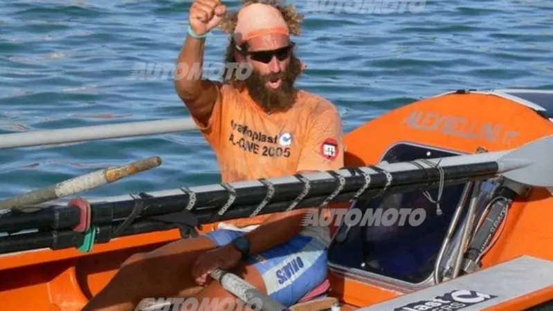 Alex Bellini: &laquo;L'Oceano a remi? Il segreto &egrave; la testa, non i muscoli. Un po' come Abarth!&raquo;