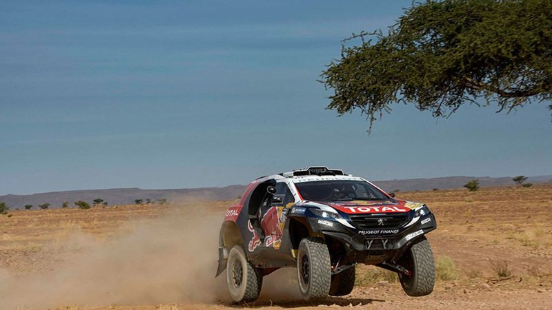 OiLibia Marocco Day 2: la scure Peugeot &egrave; scesa sul Rally Raid