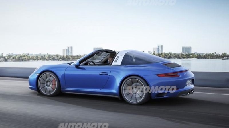 Porsche 911, il motore turbo arriva anche su Carrera 4 e Targa 4