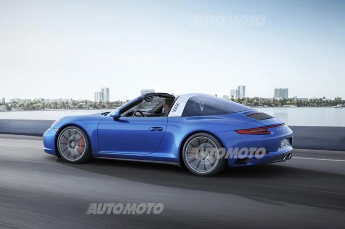 Porsche 911, il motore turbo arriva anche su Carrera 4 e Targa 4