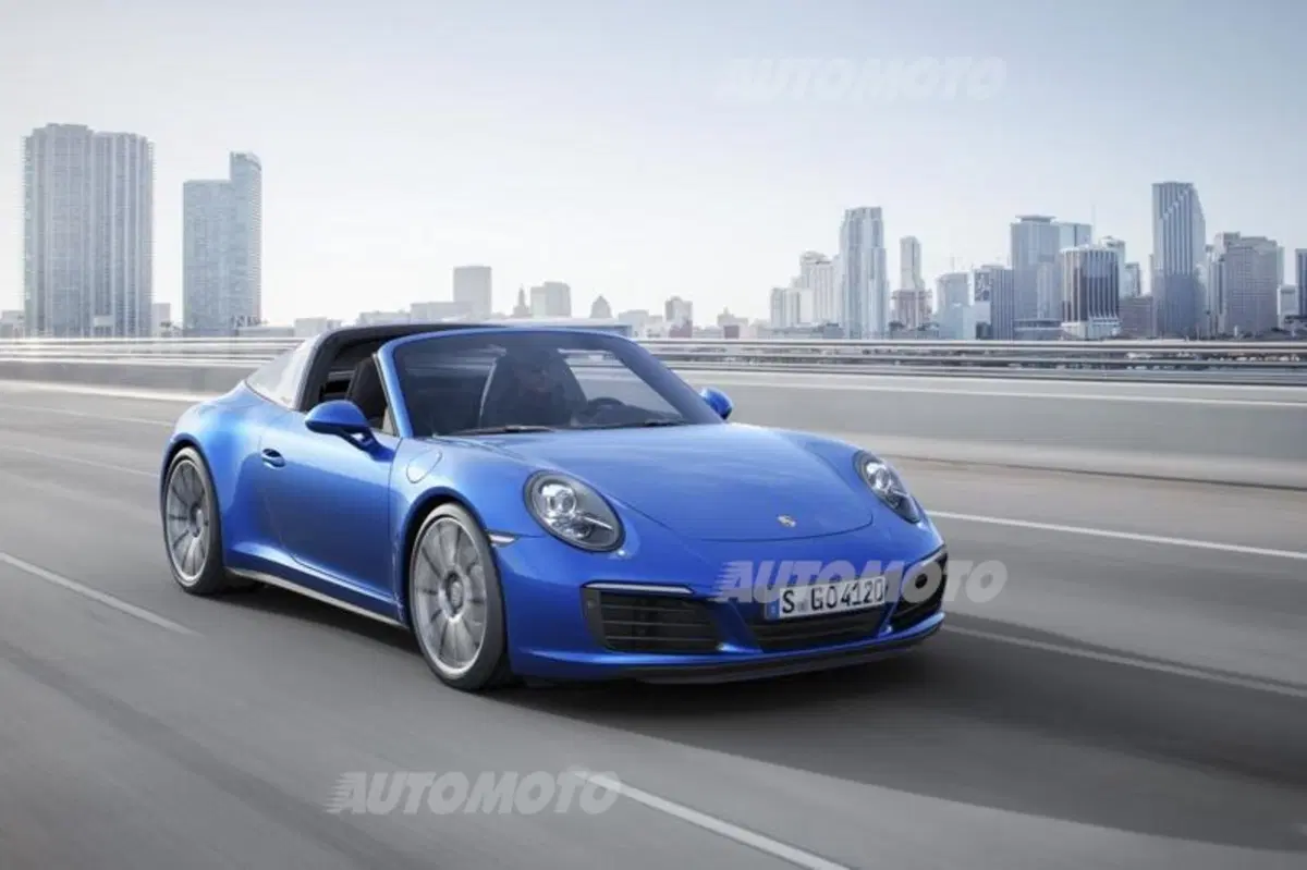 Porsche 911, il motore turbo arriva anche su Carrera 4 e Targa 4 (2)