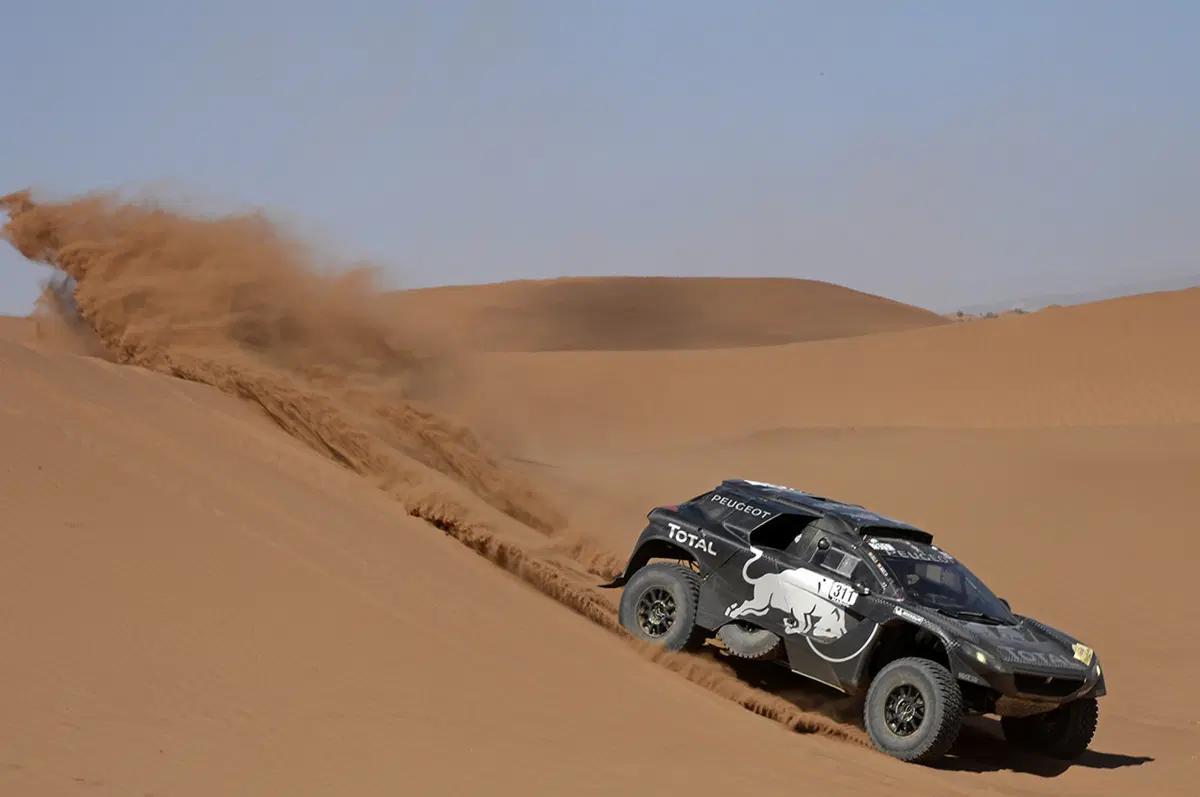 OiLibia Marocco Day 4: Prosegue il programma di sviluppo della Peugeot 2008 DKR16 (4)