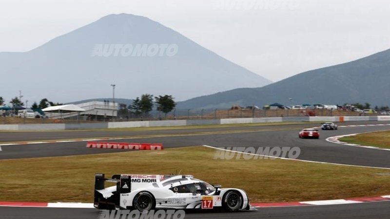 WEC 2015, 6 Ore del Fuji: Porsche e Webber davanti a tutti