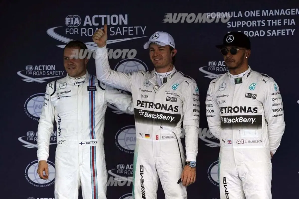 F1, Gp Russia 2015: pole per Rosberg. Quarto Vettel (44)