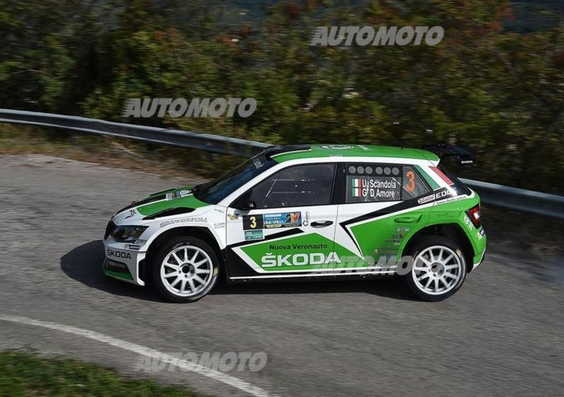 CIR 2015. Rally 2 Valli. Scandola in testa (e a Verona &egrave; delirio)