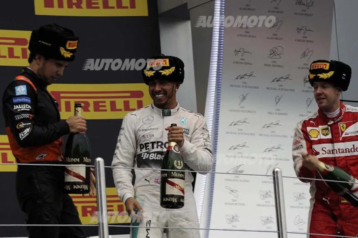F1, Gp Russia 2015: vince Hamilton. Mercedes campione del mondo Costruttori (45)