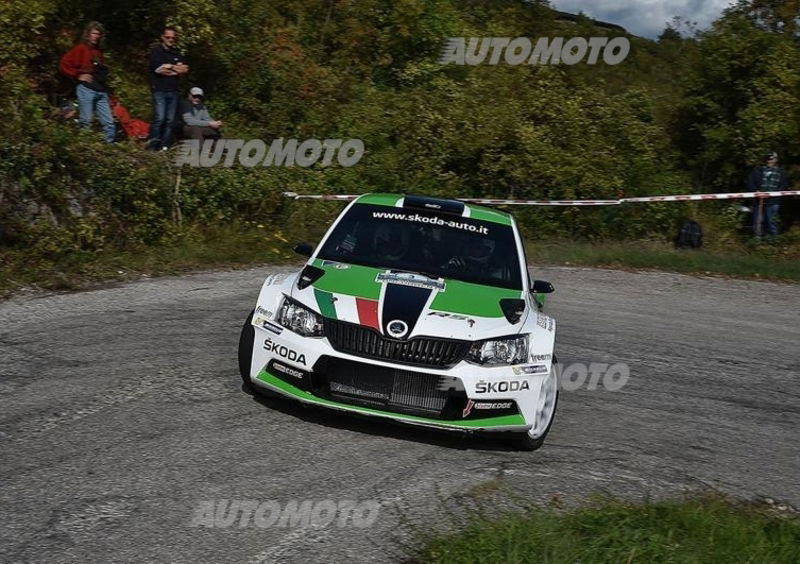 CIR 2015. Scandola &amp; D&rsquo;Amore (Fabia R5) Vincono il Rally Due Valli