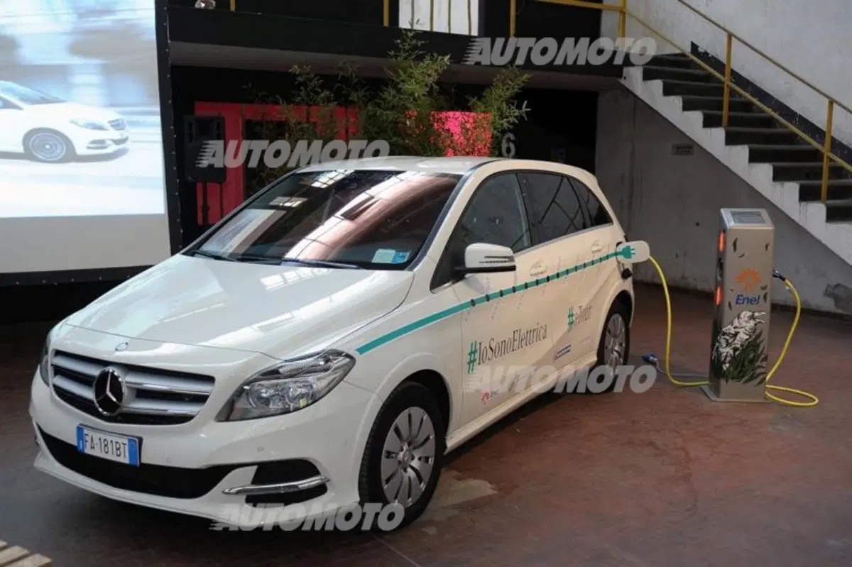 #IoSonoElettrica: Mercedes Classe B Electric Drive in giro per l’Italia (4)