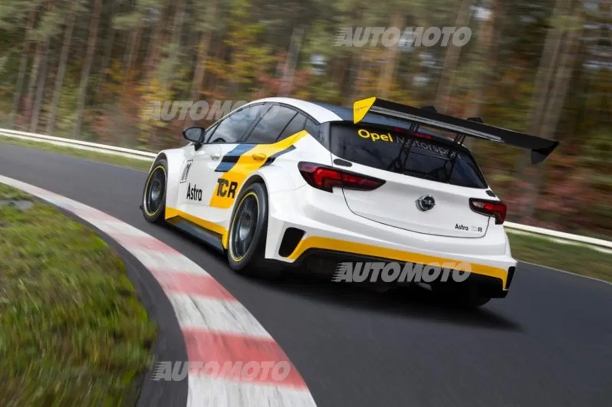 Opel Astra TCR, la nuova Astra scende in pista (2)