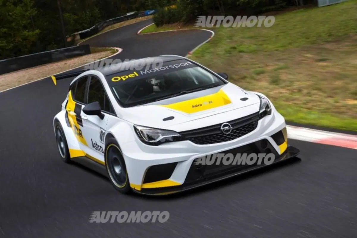 Opel Astra TCR, la nuova Astra scende in pista (3)