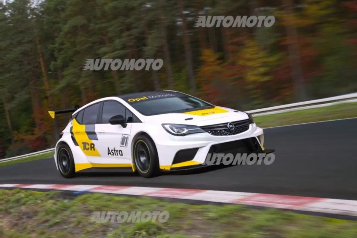 Opel Astra TCR, la nuova Astra scende in pista (5)