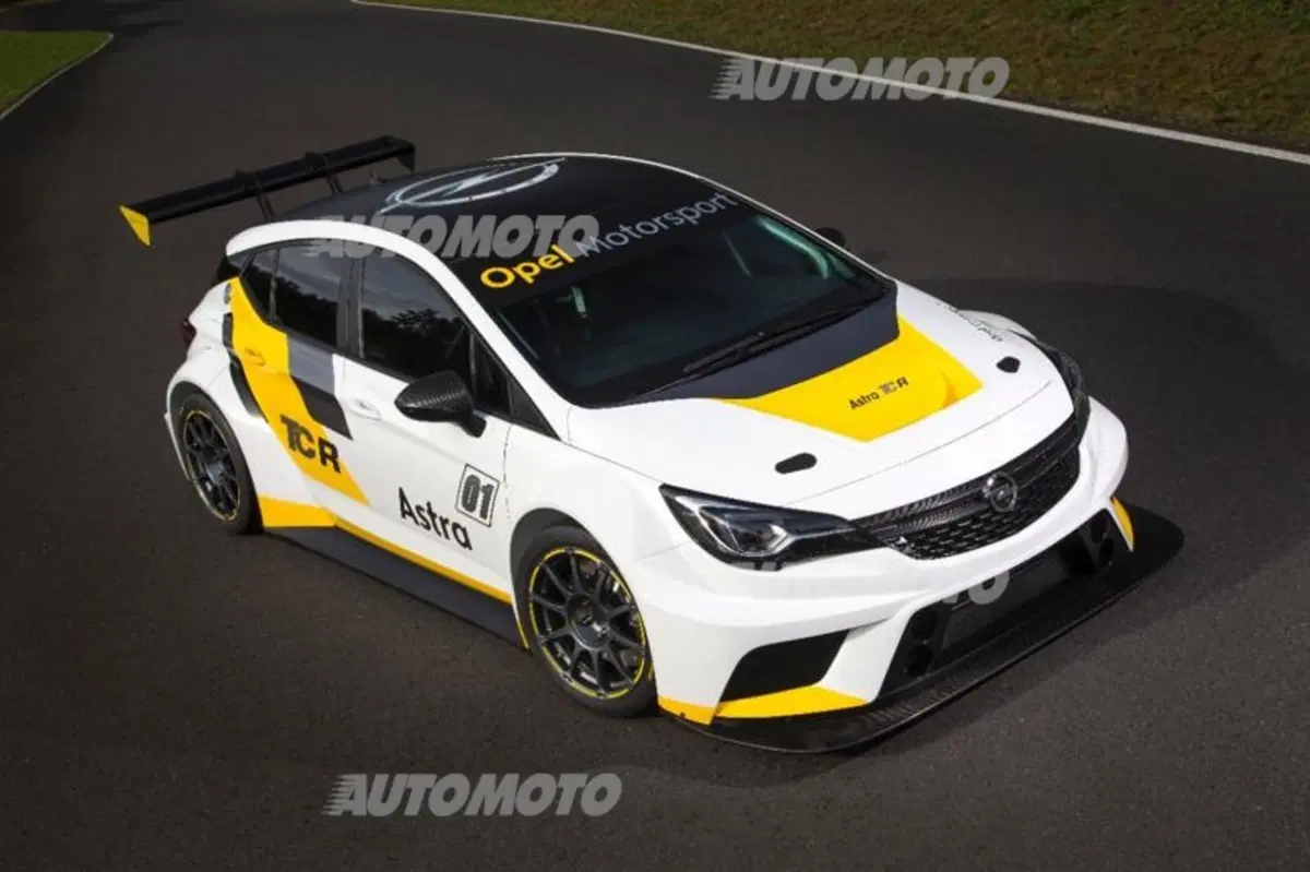 Opel Astra TCR, la nuova Astra scende in pista (6)