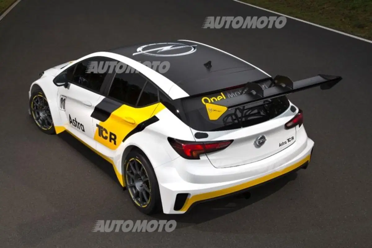 Opel Astra TCR, la nuova Astra scende in pista (7)