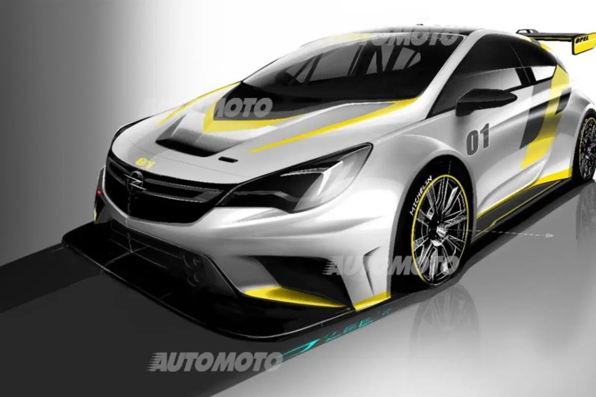 Opel Astra TCR, la nuova Astra scende in pista (15)