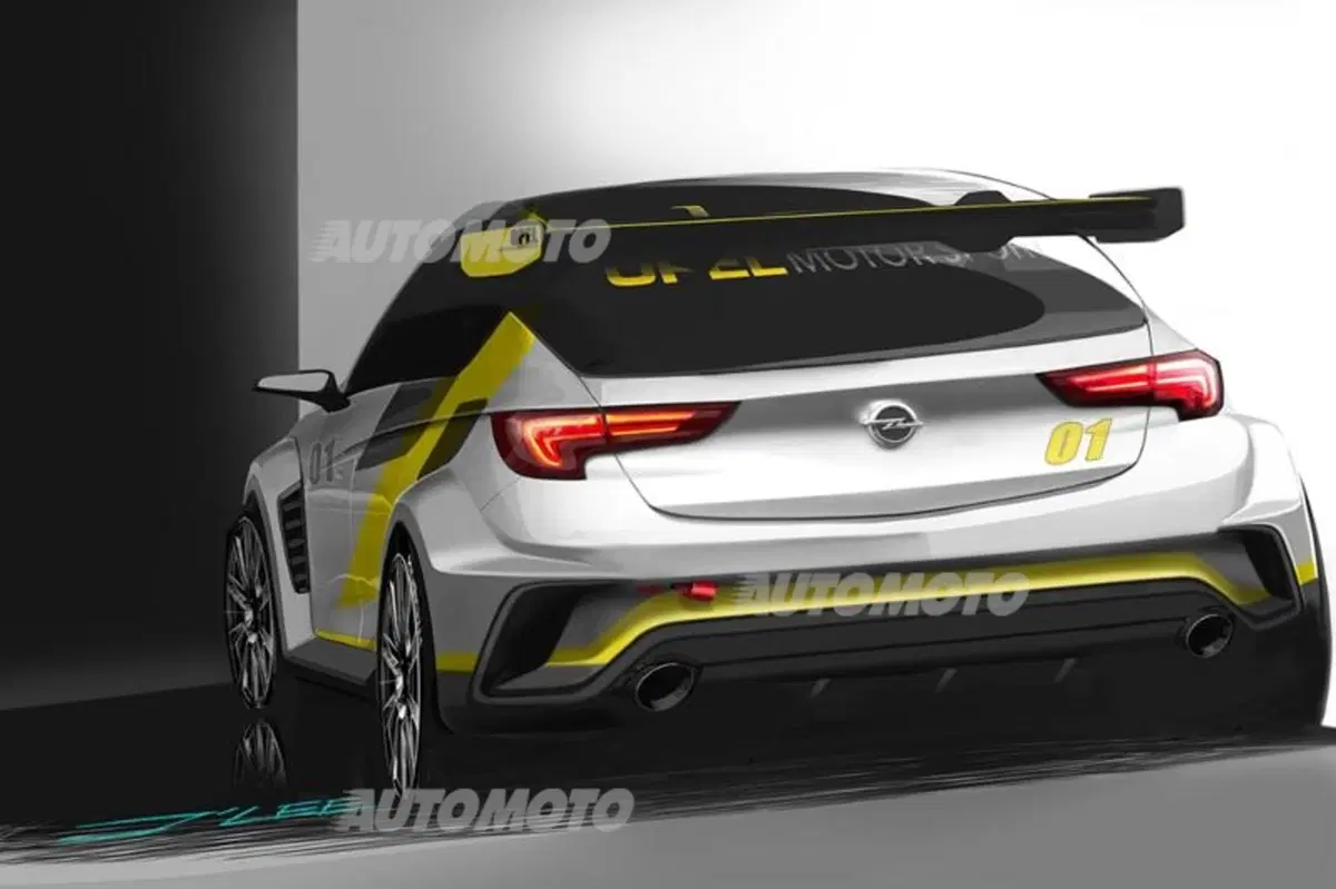 Opel Astra TCR, la nuova Astra scende in pista (17)
