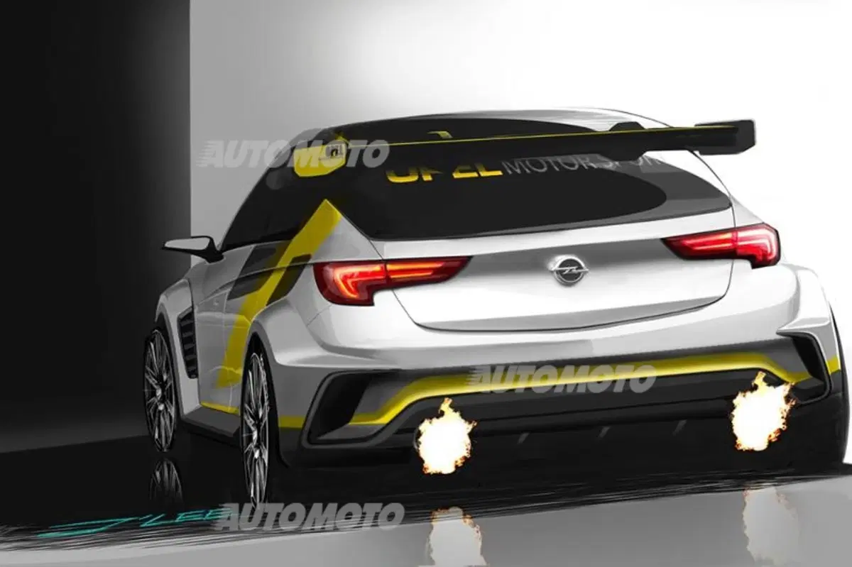 Opel Astra TCR, la nuova Astra scende in pista (18)