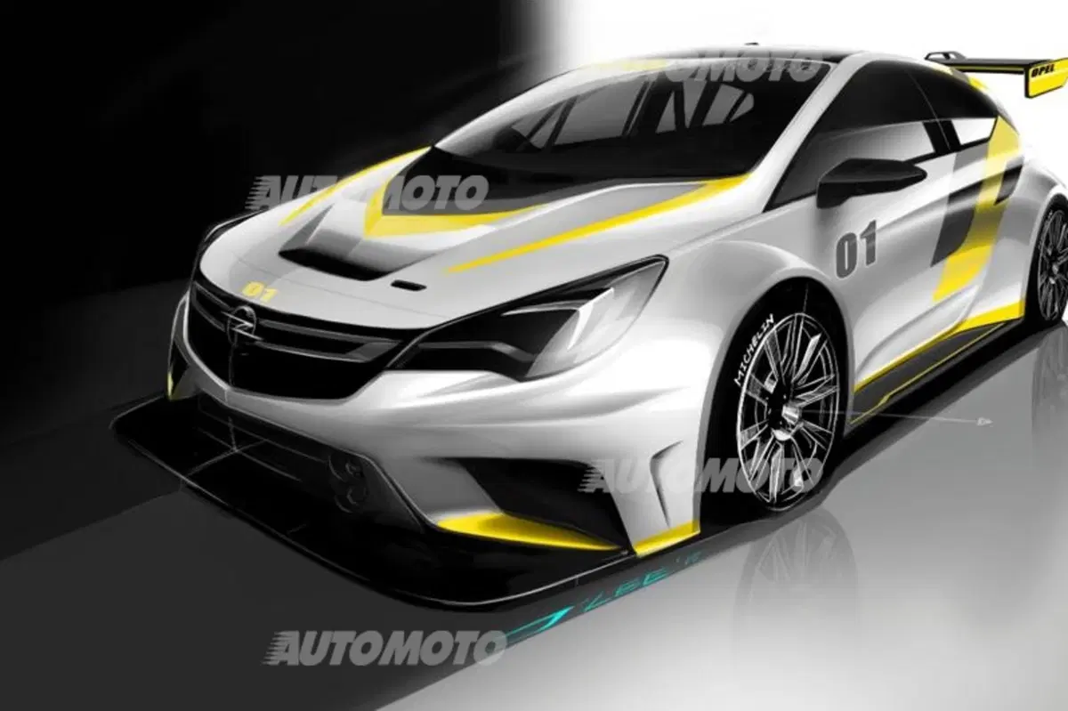Opel Astra TCR, la nuova Astra scende in pista (19)