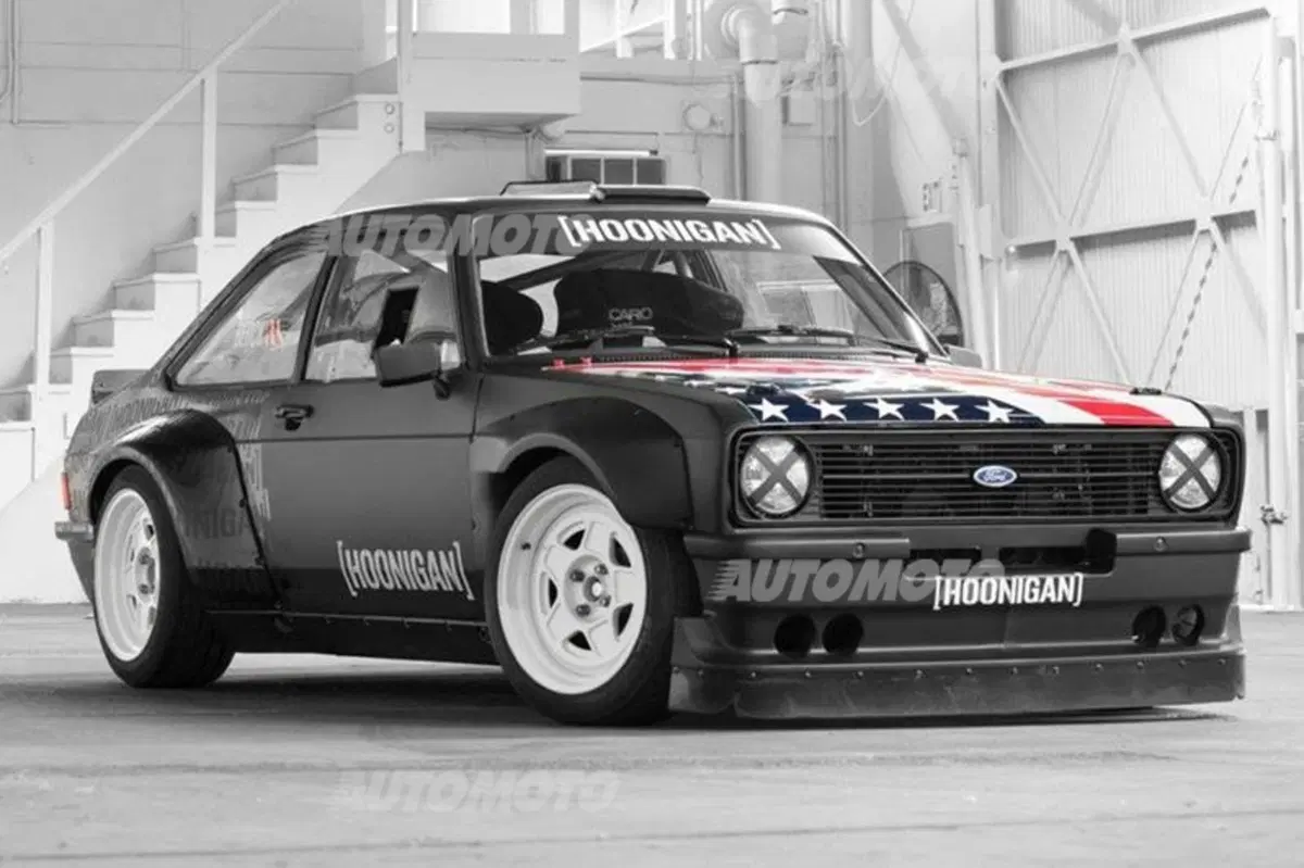 Ford Escort RS Gymkhana, la nuova bestia di Ken Block [Video]