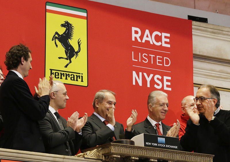 Ferrari: approvato lo scorporo. Debutto alla Borsa italiana il 4 gennaio