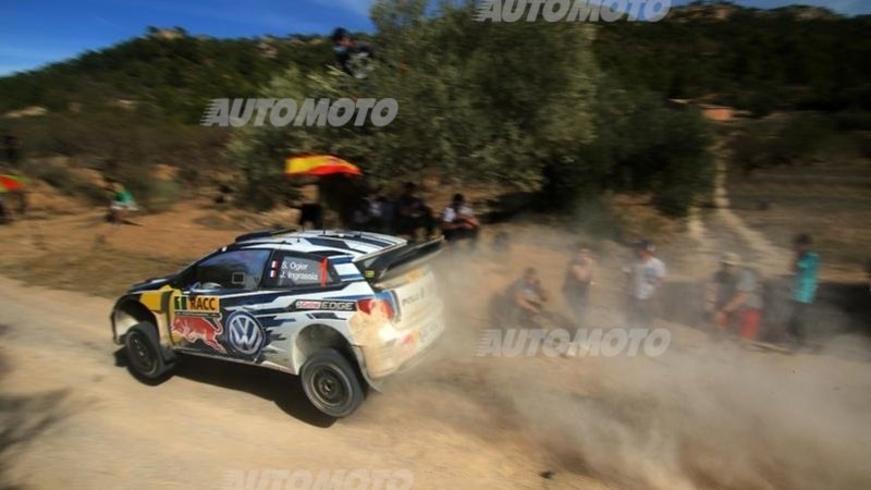 WRC Catalunya D2. Ogier (VW) in splendida sicurezza