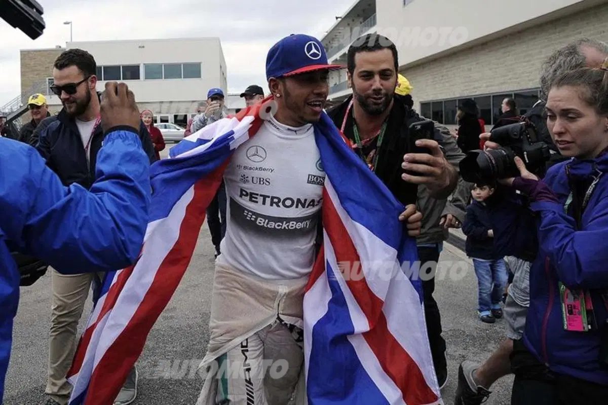 F1, Gp Stati Uniti 2015: Hamilton vince ed è tre volte campione del mondo (8)