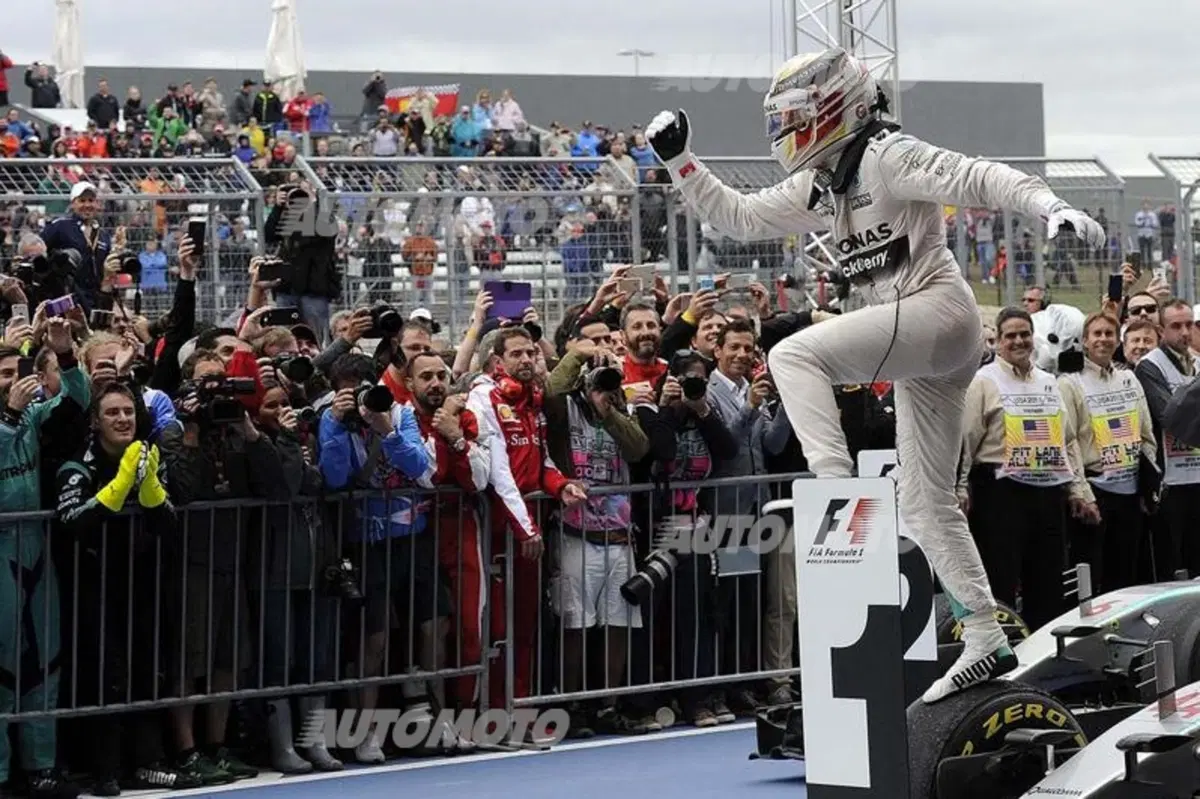 F1, Gp Stati Uniti 2015: Hamilton vince ed è tre volte campione del mondo (35)