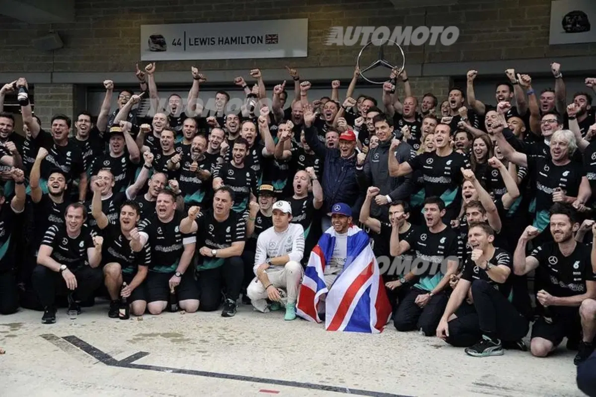 F1, Gp Stati Uniti 2015: Hamilton vince ed è tre volte campione del mondo (60)