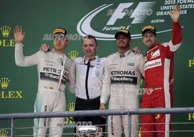 F1 2015: la classifica piloti e costruttori dopo il GP degli Stati Uniti