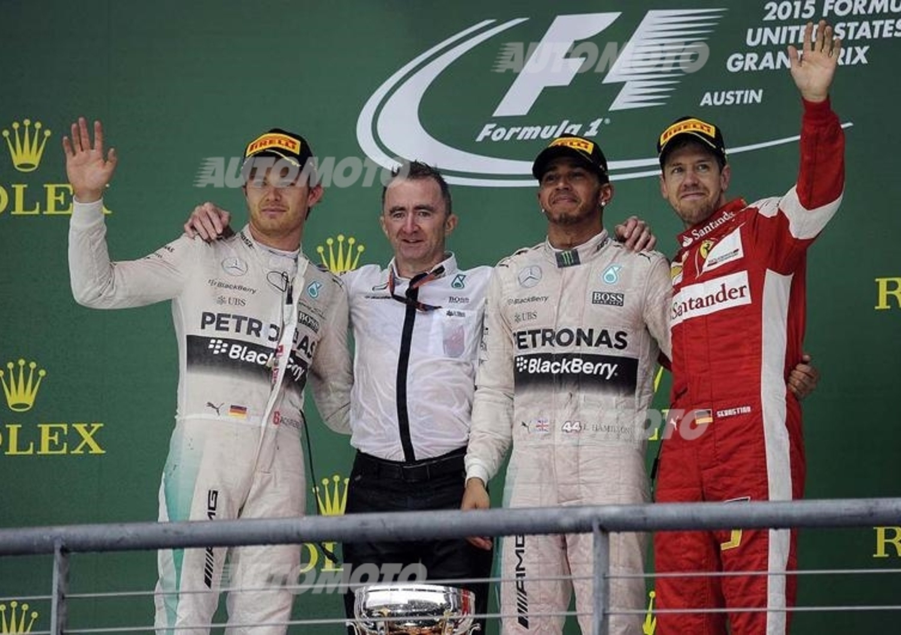 F1 2015: la classifica piloti e costruttori dopo il GP degli Stati Uniti