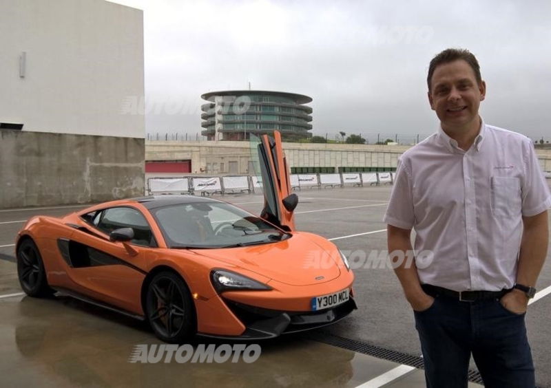 Palmer, McLaren: &laquo;Piacere di guida ed esclusivit&agrave; per ogni giorno. Questa &egrave; la 570S&raquo;