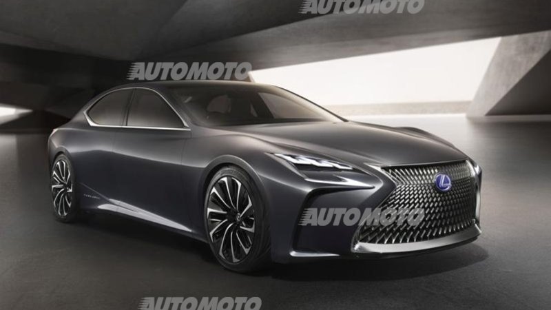 Lexus LF-FC Concept, &egrave; a idrogeno l&#039;ammiraglia del futuro