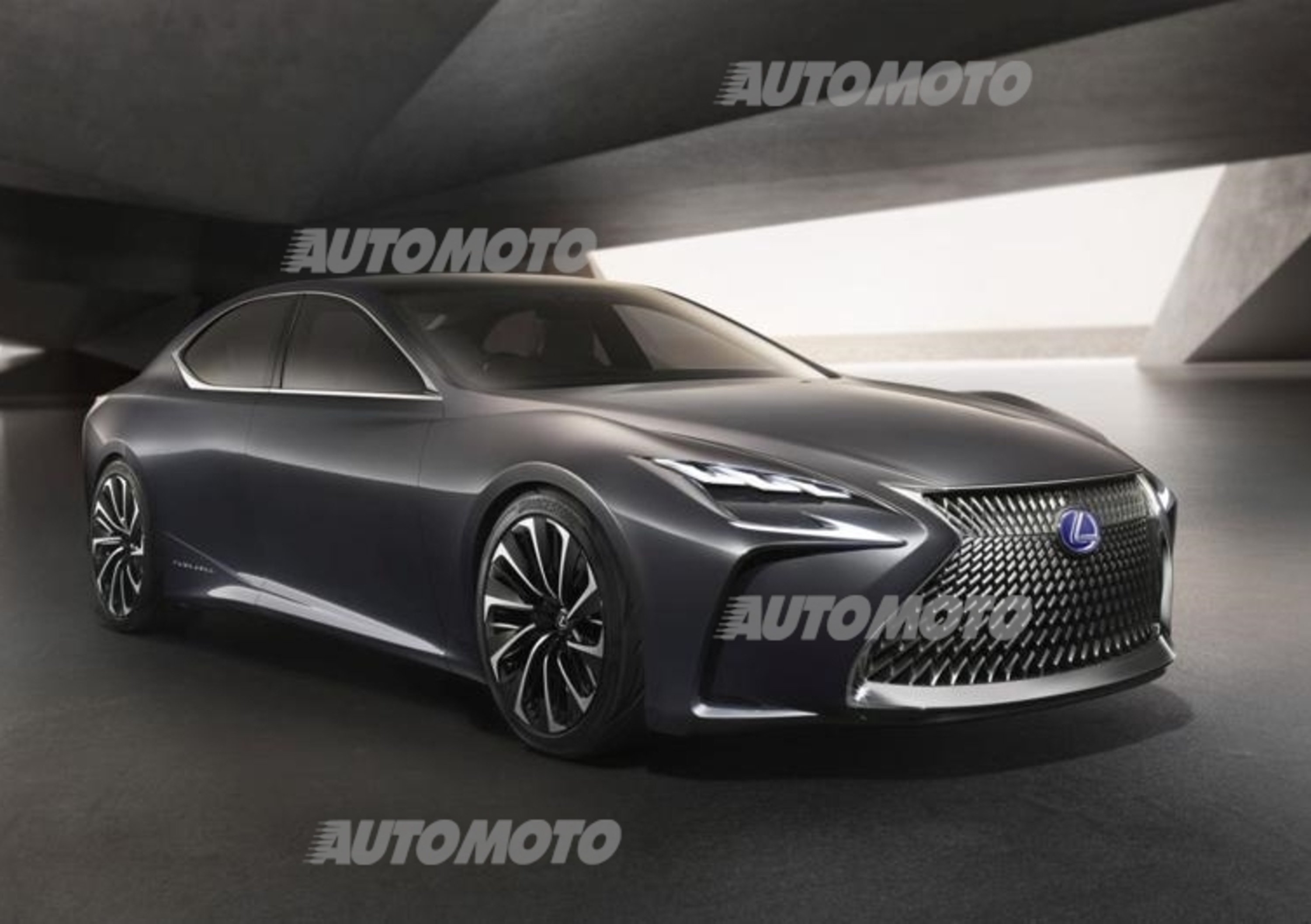 Lexus LF-FC Concept, &egrave; a idrogeno l&#039;ammiraglia del futuro