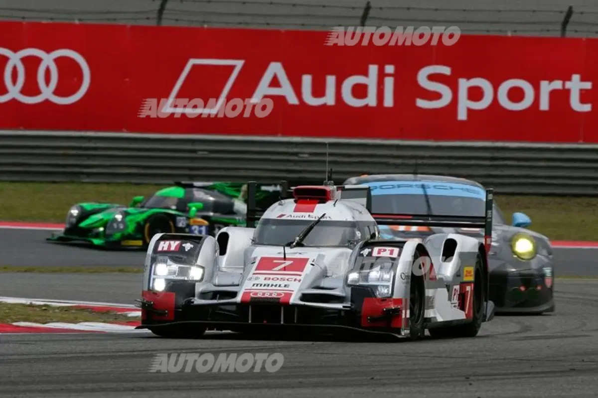  WEC 2015: Porsche in pole anche a Shanghai