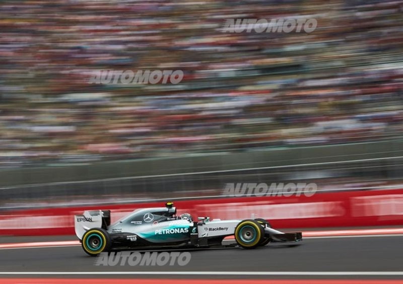 F1, Gp del Messico 2015, FP3: Rosberg davanti a tutti