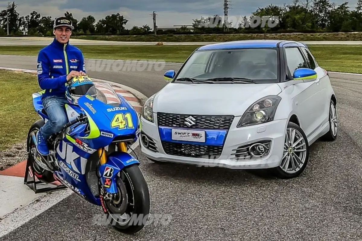 Suzuki Swift Sport GSX-RR Tribute, aria di MotoGP (6)