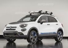 Fiat 500X Mobe e Chicane, dedicate a kitesurf e street tuning