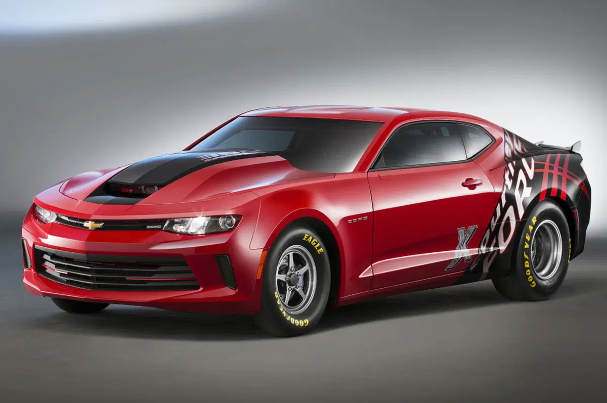 Chevrolet COPO Camaro: un paracadute per frenarla