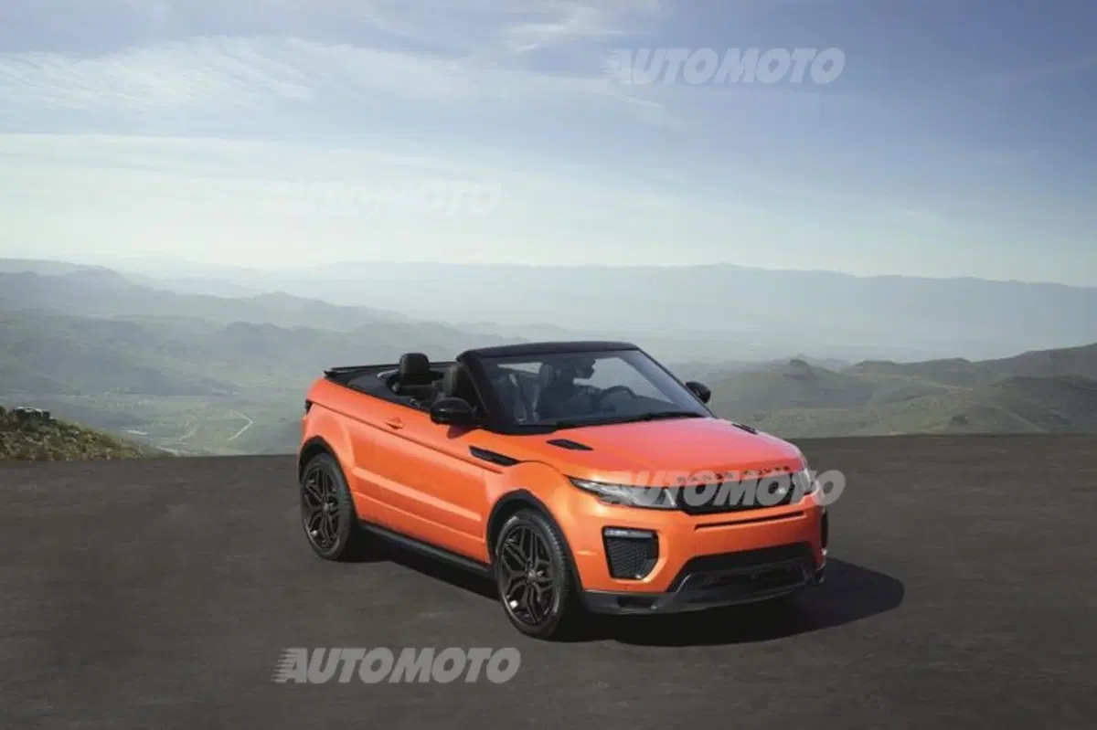 Range Rover Evoque Convertible, come lei non c'è nessuna (30)