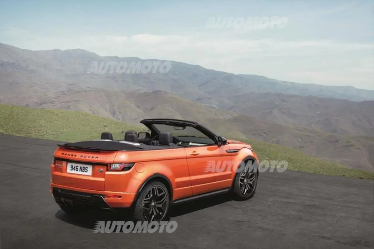 Range Rover Evoque Convertible, come lei non c'è nessuna (37)