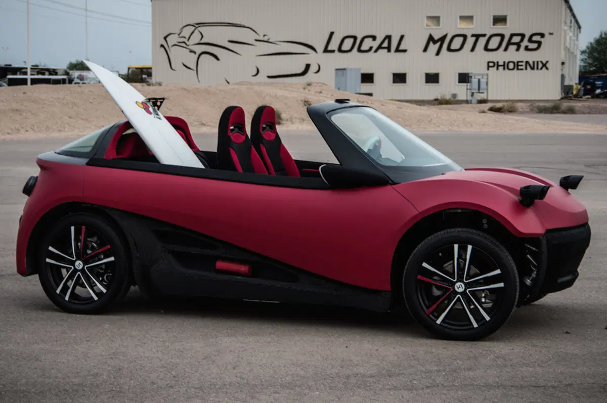 Local Motors Swim: quadriciclo stampato in 3D, tra Lego e carbonio (3)