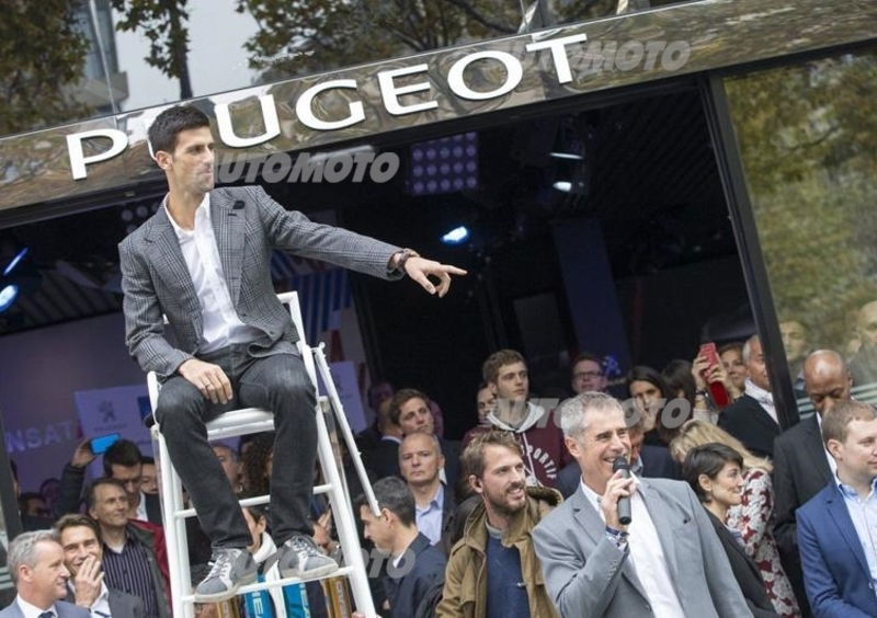 Peugeot, vetture ufficiali dell&#039;ATP World Tour 2016