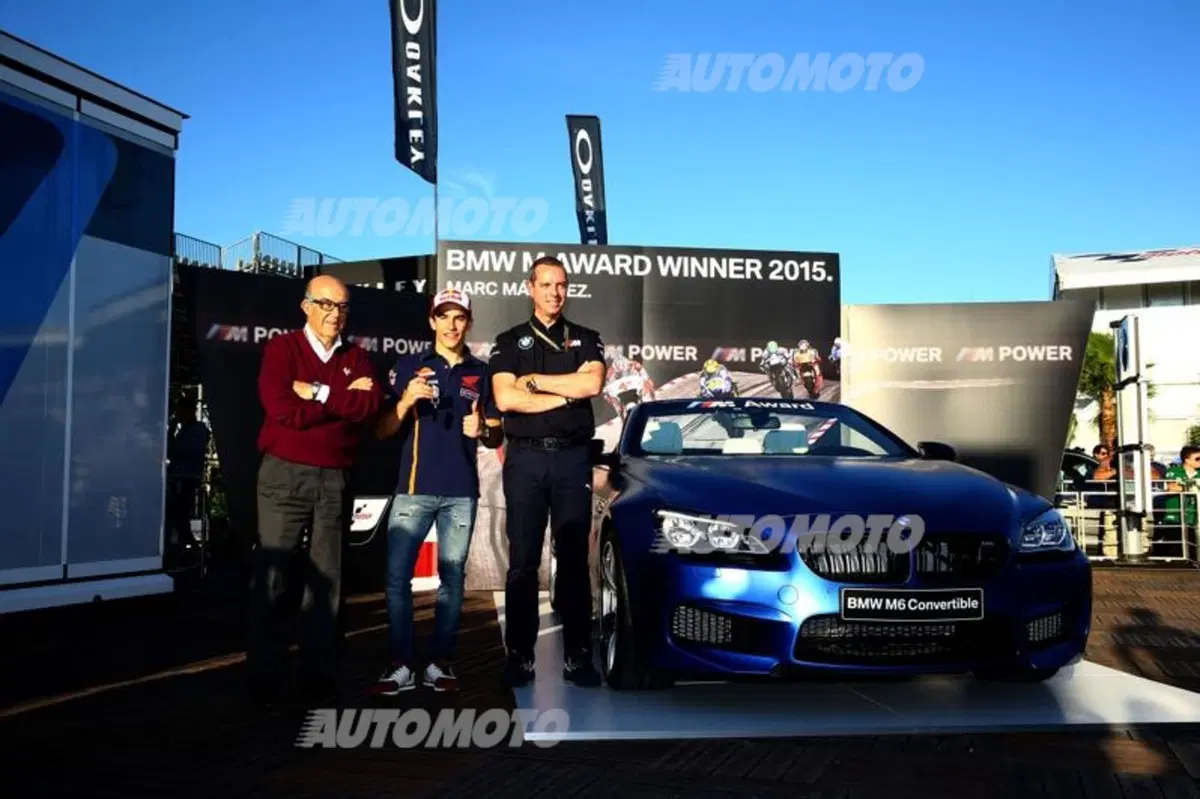 Marc Marquez: dopo le polemiche con Rossi BMW gli regala una M6 Cabrio (2)