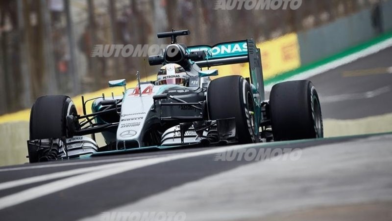 F1, Gp Brasile 2015, FP3: Hamilton davanti a tutti