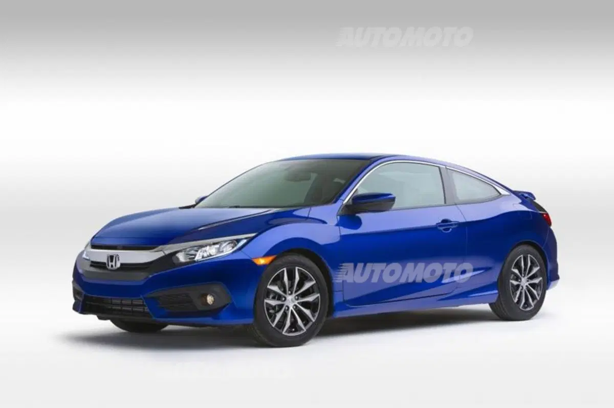 Honda Civic Coupé, a LA debutta la nuova generazione