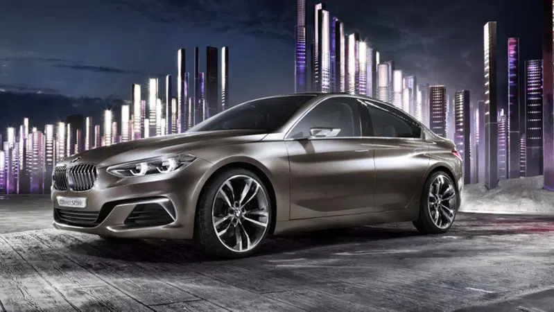 BMW Compact Sedan Concept: la prossima Serie 1 berlina